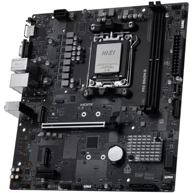Материнская Плата MSI PRO B840M-B DDR5 AM5