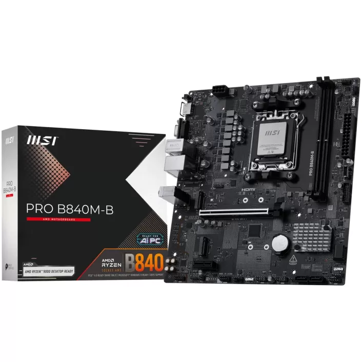 Материнская Плата MSI PRO B840M-B DDR5 AM5