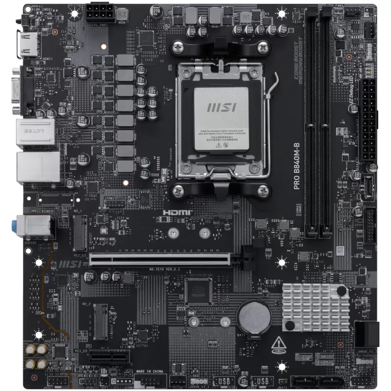 Материнская Плата MSI PRO B840M-B DDR5 AM5