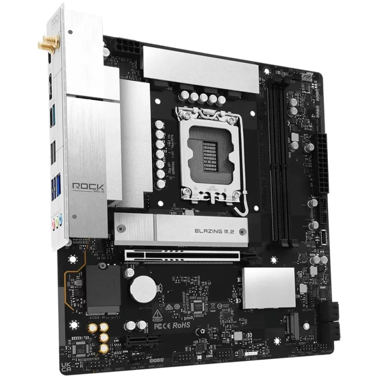 Материнская Плата ASRock B860M Rock WiFi DDR5 LGA1851 Материнская Плата ASRock B860M Rock WiFi DDR5 LGA1851