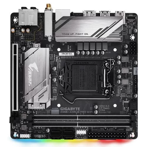 לוח אם Gigabyte AORUS Z390 I AORUS PRO WIFI DDR4 LGA1151 - יבואן רשמי