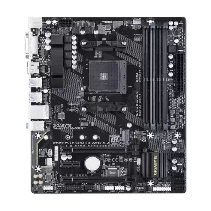 Материнская Плата Gigabyte GA-AX370M-DS3H DDR4 AM4 - официальный импортер Материнская Плата Gigabyte GA-AX370M-DS3H DDR4 AM4 - официальный импортер