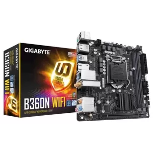 לוח אם Gigabyte B360N WIFI DDR4 LGA1151 - יבואן רשמי