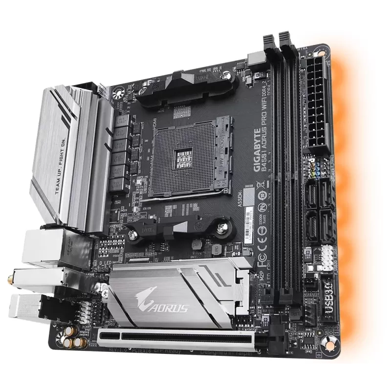 Motherboard Gigabyte GA-B450 I AORUS PRO WIFI DDR4 AM4 - official importer Motherboard Gigabyte GA-B450 I AORUS PRO WIFI DDR4 AM4 - official importer