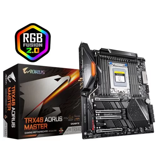לוח אם Gigabyte TRX40 AORUS MASTER DDR4 sTRX4 - יבואן רשמי