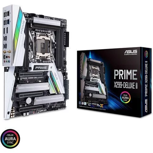לוח אם Asus PRIME X299-DELUXE II DDR4 LGA2066 לוח אם Asus PRIME X299-DELUXE II DDR4 LGA2066