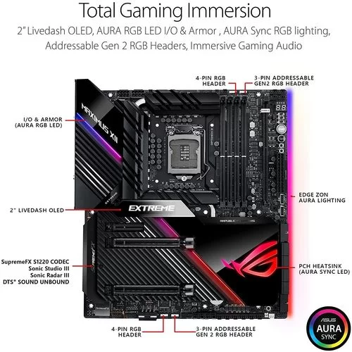 לוח אם Asus ROG MAXIMUS XII EXTREME DDR4 LGA1200