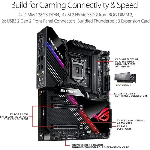 לוח אם Asus ROG MAXIMUS XII EXTREME DDR4 LGA1200