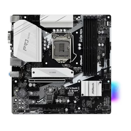 לוח אם ASRock H470M Pro4 DDR4 LGA1200 לוח אם ASRock H470M Pro4 DDR4 LGA1200