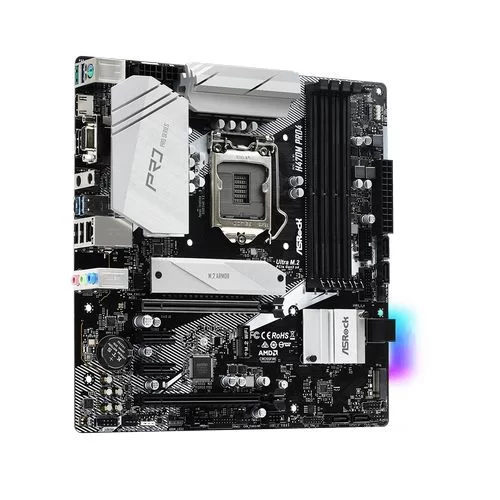 לוח אם ASRock H470M Pro4 DDR4 LGA1200 לוח אם ASRock H470M Pro4 DDR4 LGA1200