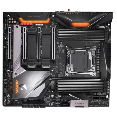 לוח אם Gigabyte X299X AORUS MASTER DDR4 LGA2066 - יבואן רשמי