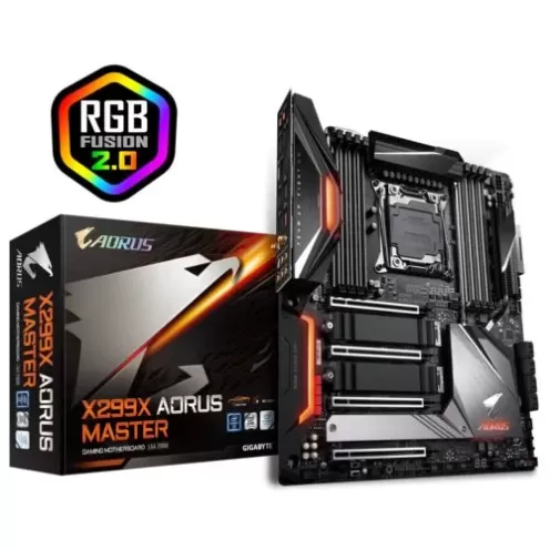לוח אם Gigabyte X299X AORUS MASTER DDR4 LGA2066 - יבואן רשמי