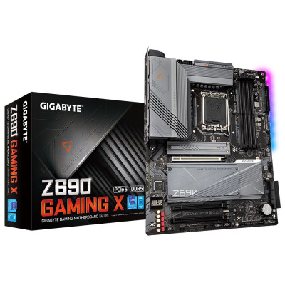 Материнская Плата Gigabyte Z690 GAMING X DDR5 LGA1700 Материнская Плата Gigabyte Z690 GAMING X DDR5 LGA1700