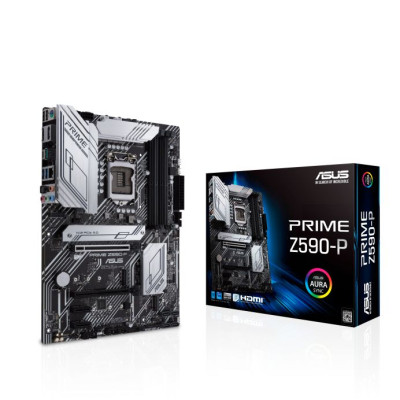 Материнская Плата Asus PRIME Z590-P DDR4 LGA1200 Материнская Плата Asus PRIME Z590-P DDR4 LGA1200