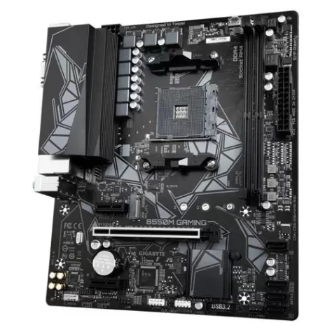 Motherboard Gigabyte B550M GAMING DDR4 DIMM AM4 - official importer Motherboard Gigabyte B550M GAMING DDR4 DIMM AM4 - official importer