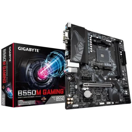Motherboard Gigabyte B550M GAMING DDR4 DIMM AM4 - official importer Motherboard Gigabyte B550M GAMING DDR4 DIMM AM4 - official importer