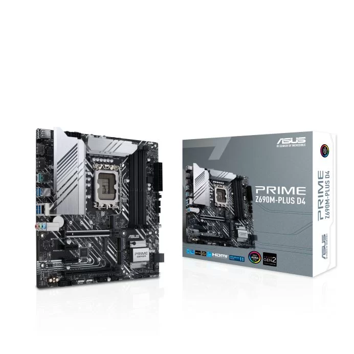 Материнская Плата Asus PRIME Z690M-PLUS D4 DDR4 DIMM LGA1700