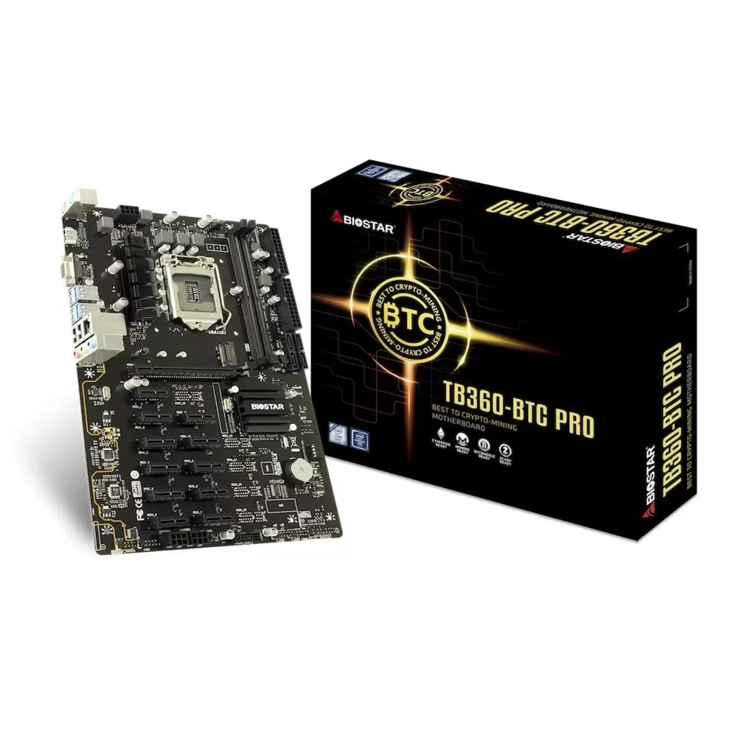 Материнская Плата BIOSTAR TB360-BTC PRO DDR4 LGA1151