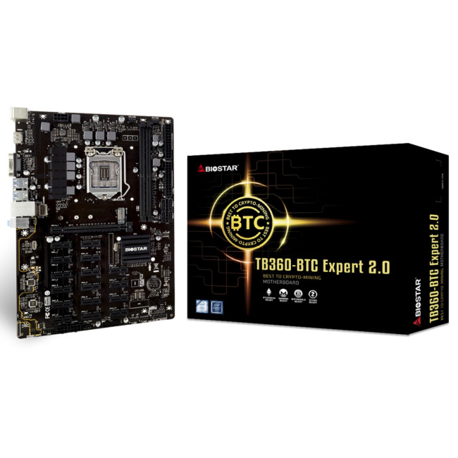 Материнская Плата BIOSTAR TB360-BTC Expert DDR4 LGA1151