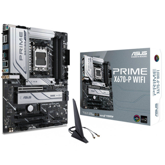 Motherboard Asus PRIME X670-P WIFI DDR5 AM5 Motherboard Asus PRIME X670-P WIFI DDR5 AM5