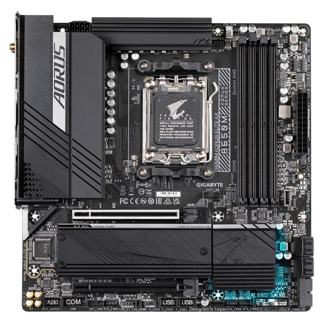Материнская Плата Gigabyte B650M AORUS ELITE AX DDR5 AM5
