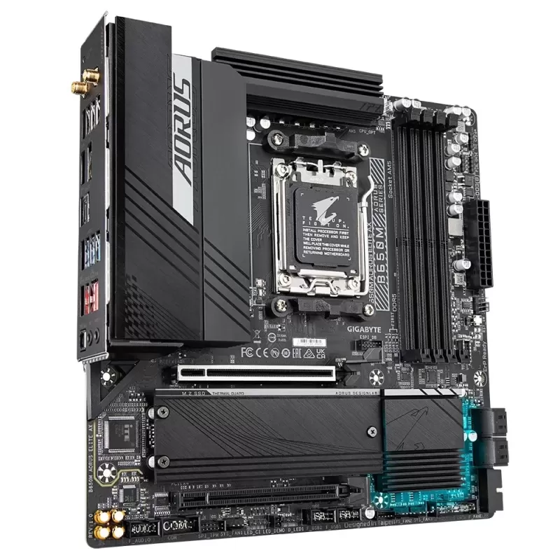 לוח אם Gigabyte B650M AORUS ELITE AX DDR5 DIMM AM5