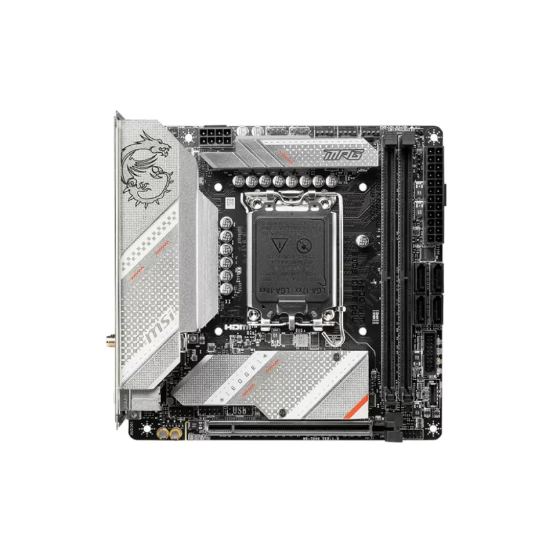 לוח אם MSI MPG B760I EDGE WIFI DDR4 LGA1700 לוח אם MSI MPG B760I EDGE WIFI DDR4 LGA1700