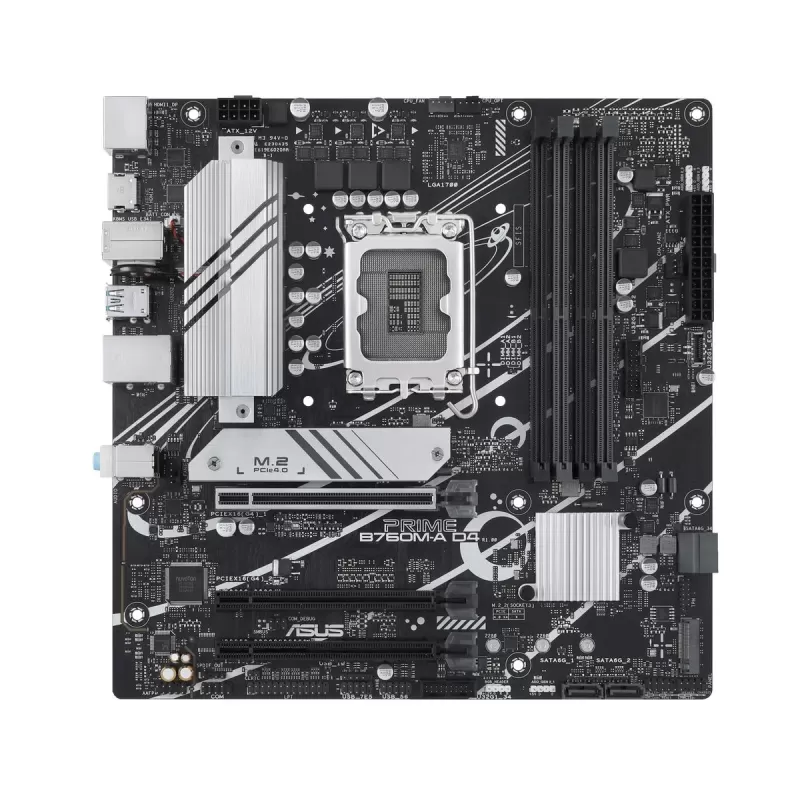 לוח אם Asus PRIME B760M-A D4 DDR4 DIMM LGA1700