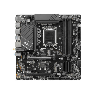 לוח אם MSI PRO B760M-A WIFI DDR5 LGA1700 לוח אם MSI PRO B760M-A WIFI DDR5 LGA1700