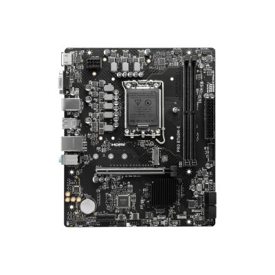 Motherboard MSI PRO B760M-E DDR5 LGA1700 Motherboard MSI PRO B760M-E DDR5 LGA1700