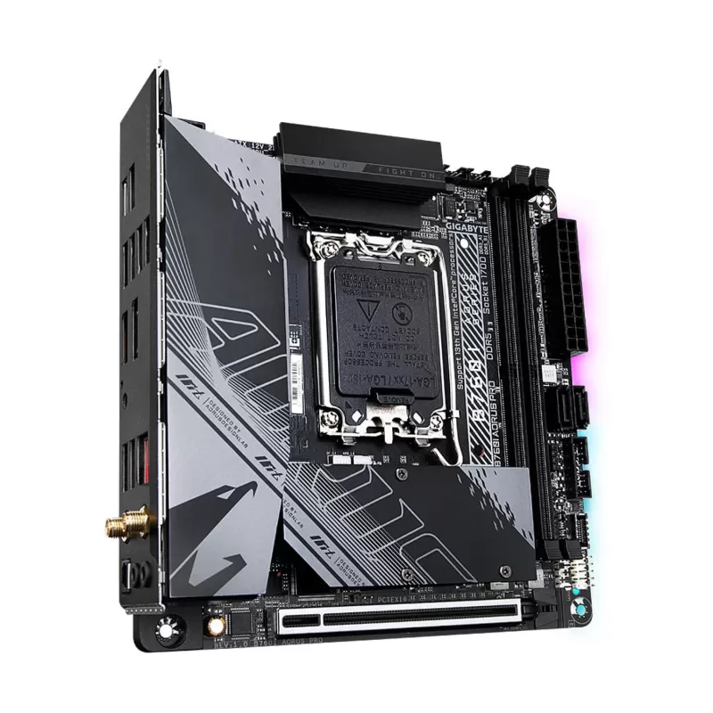 לוח אם Gigabyte B760I AORUS PRO DDR5 LGA1700 - יבואן רשמי