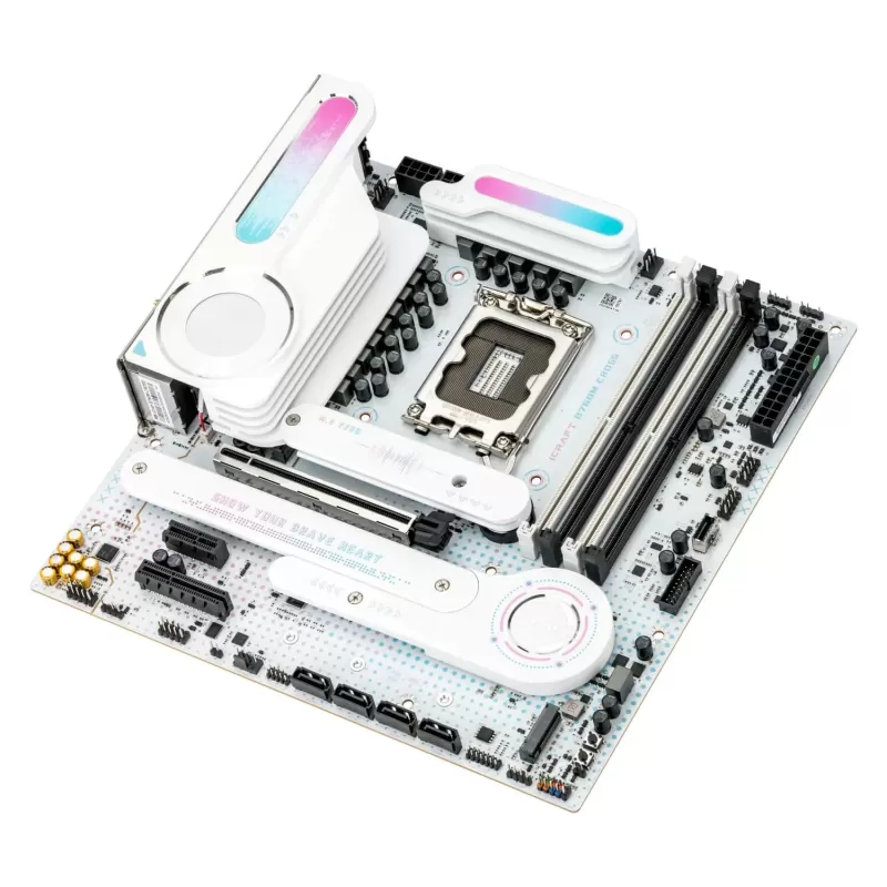 Материнская Плата MAXSUN iCraft B760M CROSS DDR5 LGA1700 Материнская Плата MAXSUN iCraft B760M CROSS DDR5 LGA1700