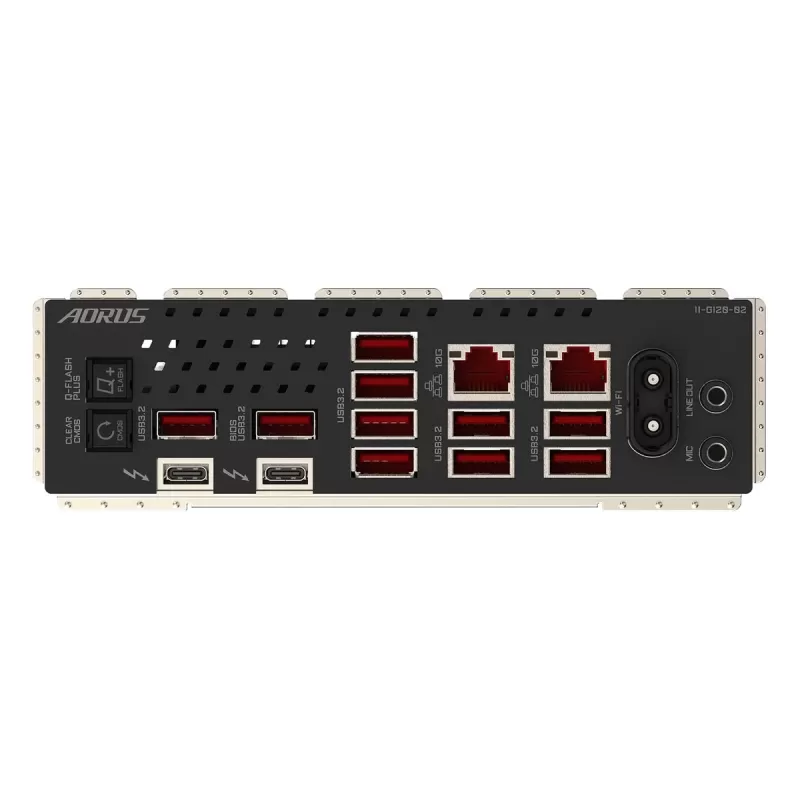 לוח אם Gigabyte Z890 AORUS MASTER AI TOP DDR5 LGA1851 לוח אם Gigabyte Z890 AORUS MASTER AI TOP DDR5 LGA1851