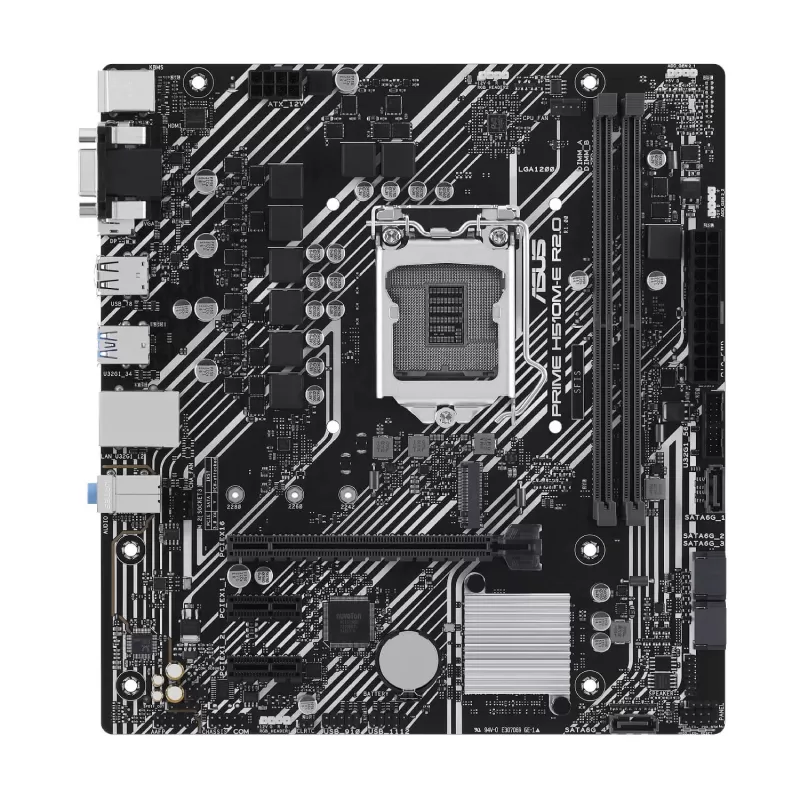 Материнская Плата Asus Prime H510M-E R2.0 DDR4 LGA1200 Материнская Плата Asus Prime H510M-E R2.0 DDR4 LGA1200