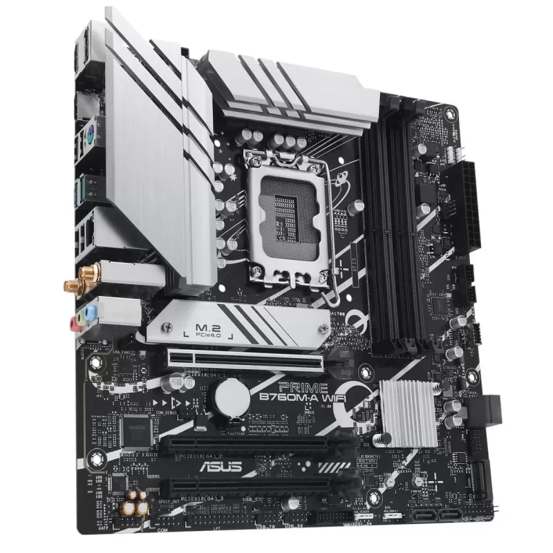 לוח אם Asus PRIME B760M-A WiFi DDR5 LGA1700 לוח אם Asus PRIME B760M-A WiFi DDR5 LGA1700