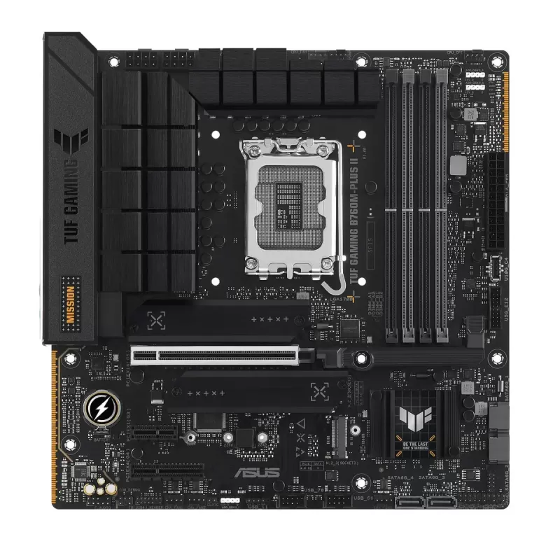 לוח אם Asus TUF GAMING B760M-PLUS II DDR5 LGA1700