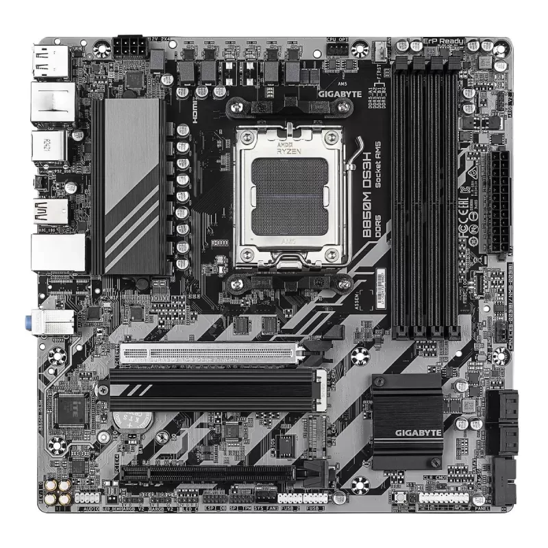 לוח אם Gigabyte B850M DS3H DDR5 AM5