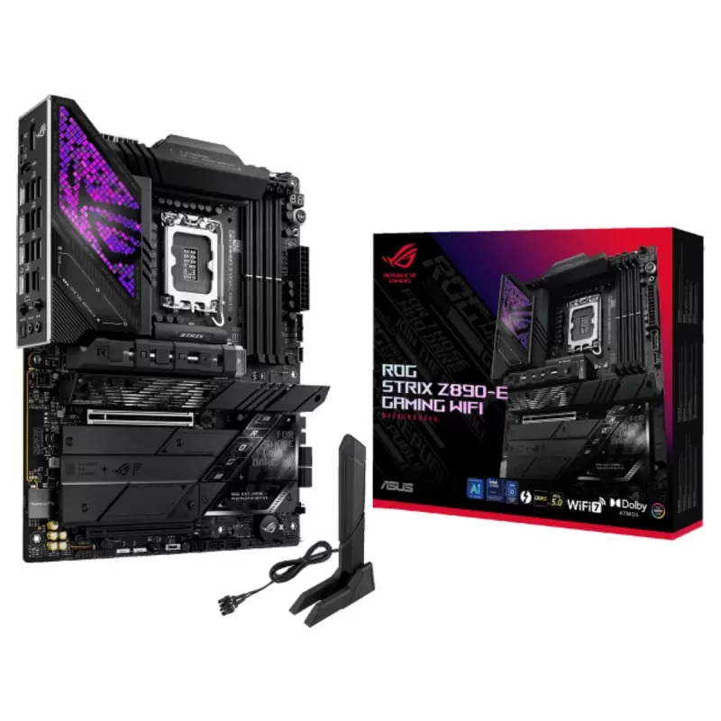 Материнская Плата Asus ROG STRIX Z890-E GAMING WiFi DDR5 LGA1851 Материнская Плата Asus ROG STRIX Z890-E GAMING WiFi DDR5 LGA1851