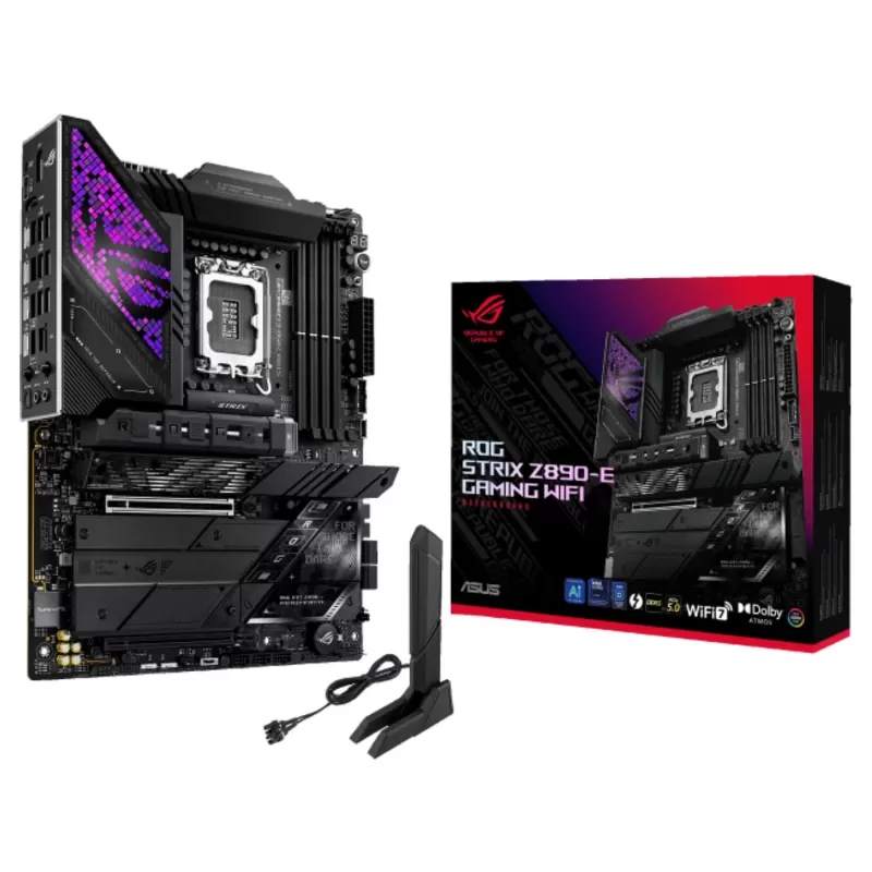 Материнская Плата Asus ROG STRIX Z890-E GAMING WiFi DDR5 LGA1851 Материнская Плата Asus ROG STRIX Z890-E GAMING WiFi DDR5 LGA1851