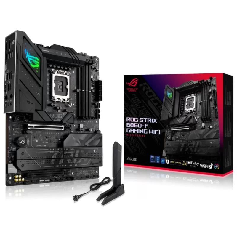 לוח אם Asus ROG STRIX B860-F GAMING WIFI DDR5 LGA1851