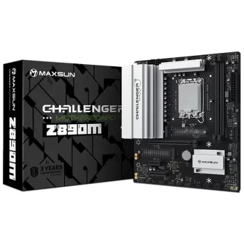 Материнская Плата MAXSUN Challenger Z890M DDR5 LGA1851 Материнская Плата MAXSUN Challenger Z890M DDR5 LGA1851