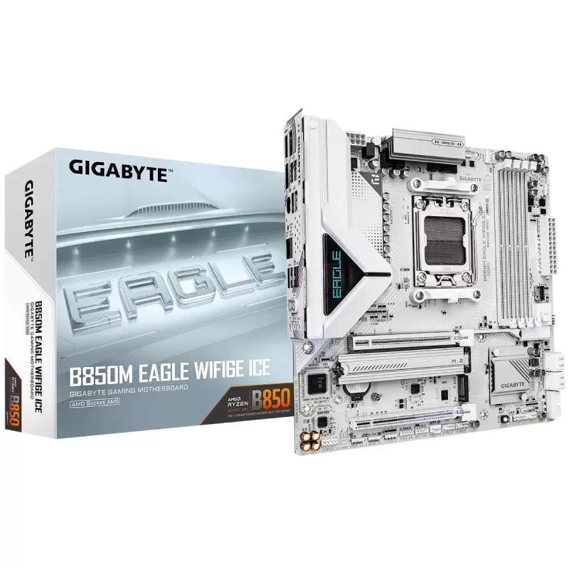 לוח אם Gigabyte B850M EAGLE WiFi6E ICE DDR5 AM5