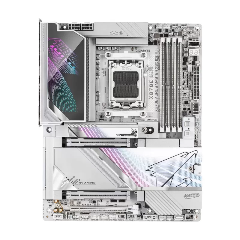 לוח אם Gigabyte X870E A MASTER X ICE DDR5 AM5 - יבואן רשמי