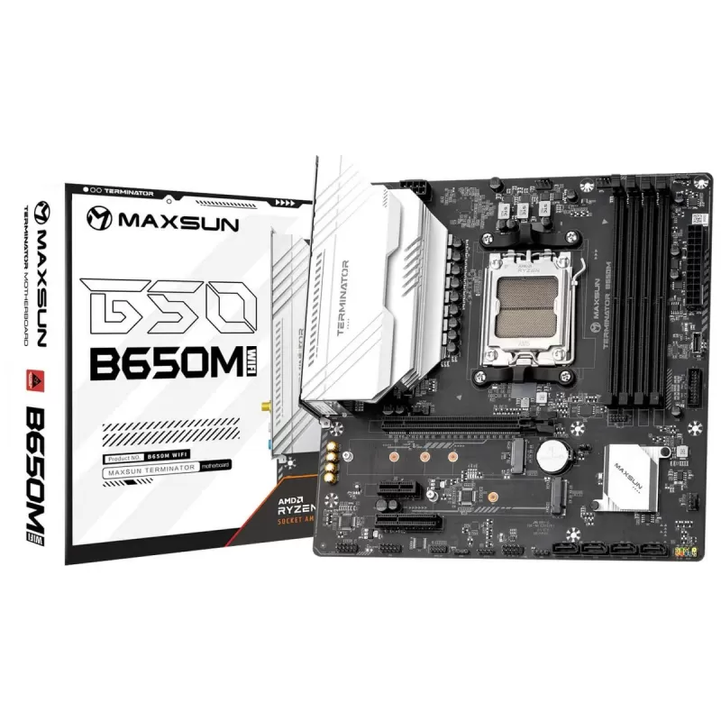 Материнская Плата MAXSUN Terminator B650M WiFi6 DDR5 AM5