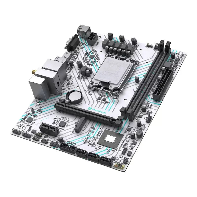 Motherboard MAXSUN B660M GAMING WIFI ICE DDR4 LGA1700 Motherboard MAXSUN B660M GAMING WIFI ICE DDR4 LGA1700