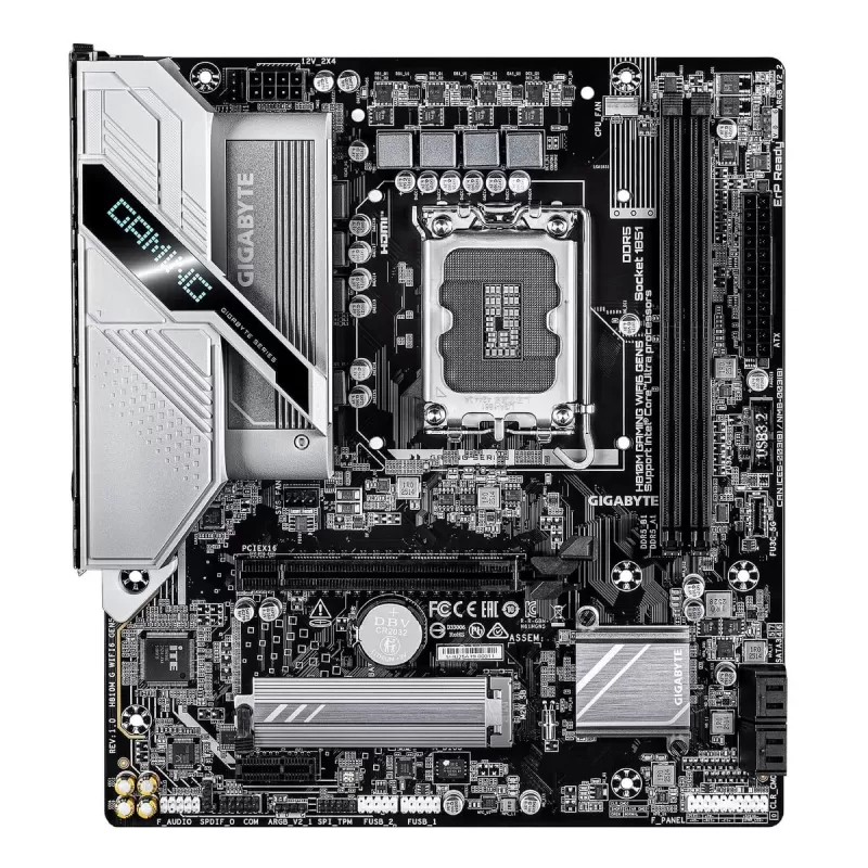 לוח אם Gigabyte H810M GAMING WiFi6 DDR5 LGA1851