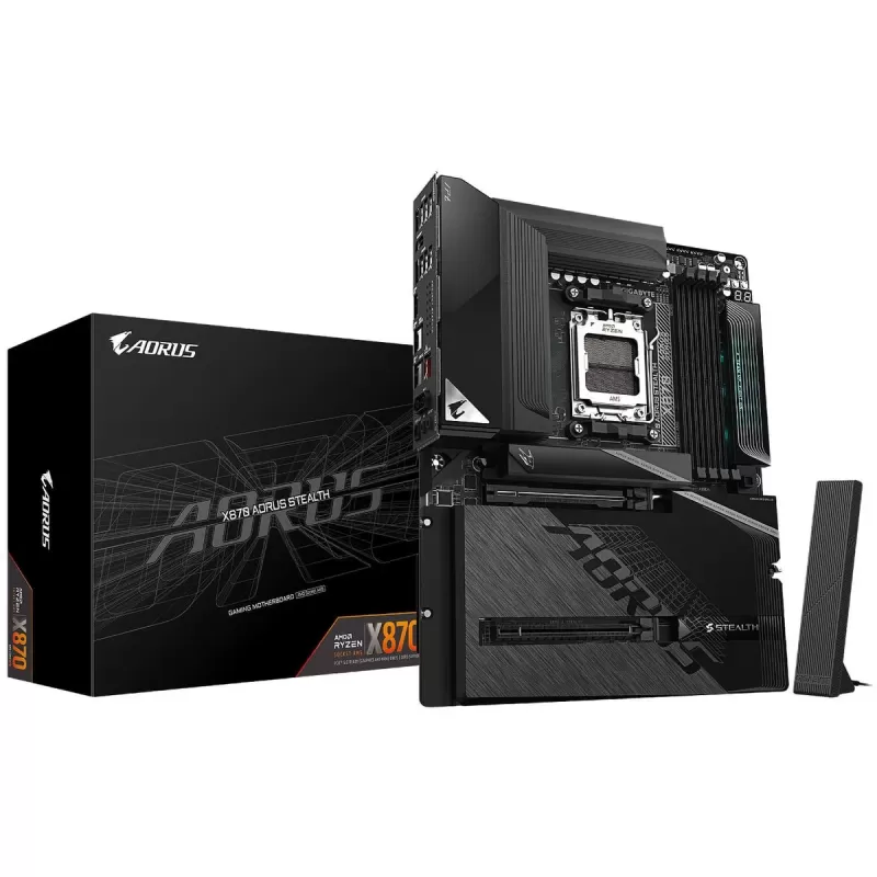 Материнская Плата Gigabyte Aorus X870 AORUS STEALTH DDR5 AM5