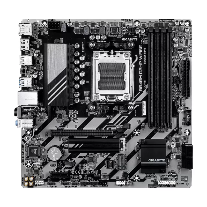 לוח אם Gigabyte B840M D3HP WiFi6E DDR5 AM5 לוח אם Gigabyte B840M D3HP WiFi6E DDR5 AM5