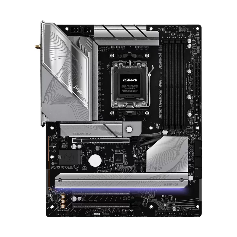 לוח אם ASRock B850 LiveMixer WiFi DDR5 AM5