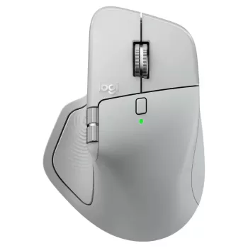 עכבר אלחוטי Logitech MX Master 4 Wireless Mouse אפור בהיר
